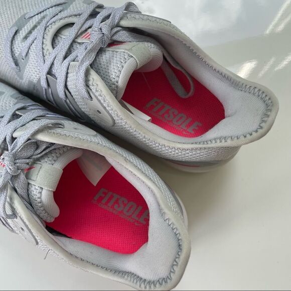 Nike Womens Air Max Sequent 3 Running Shoes Grey/Pink‎ 908993-012 size 6.5 - Picture 9 of 10